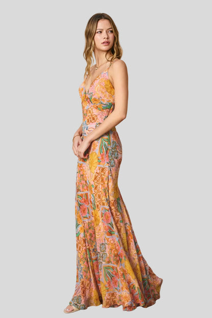 Printed Maxi Dress