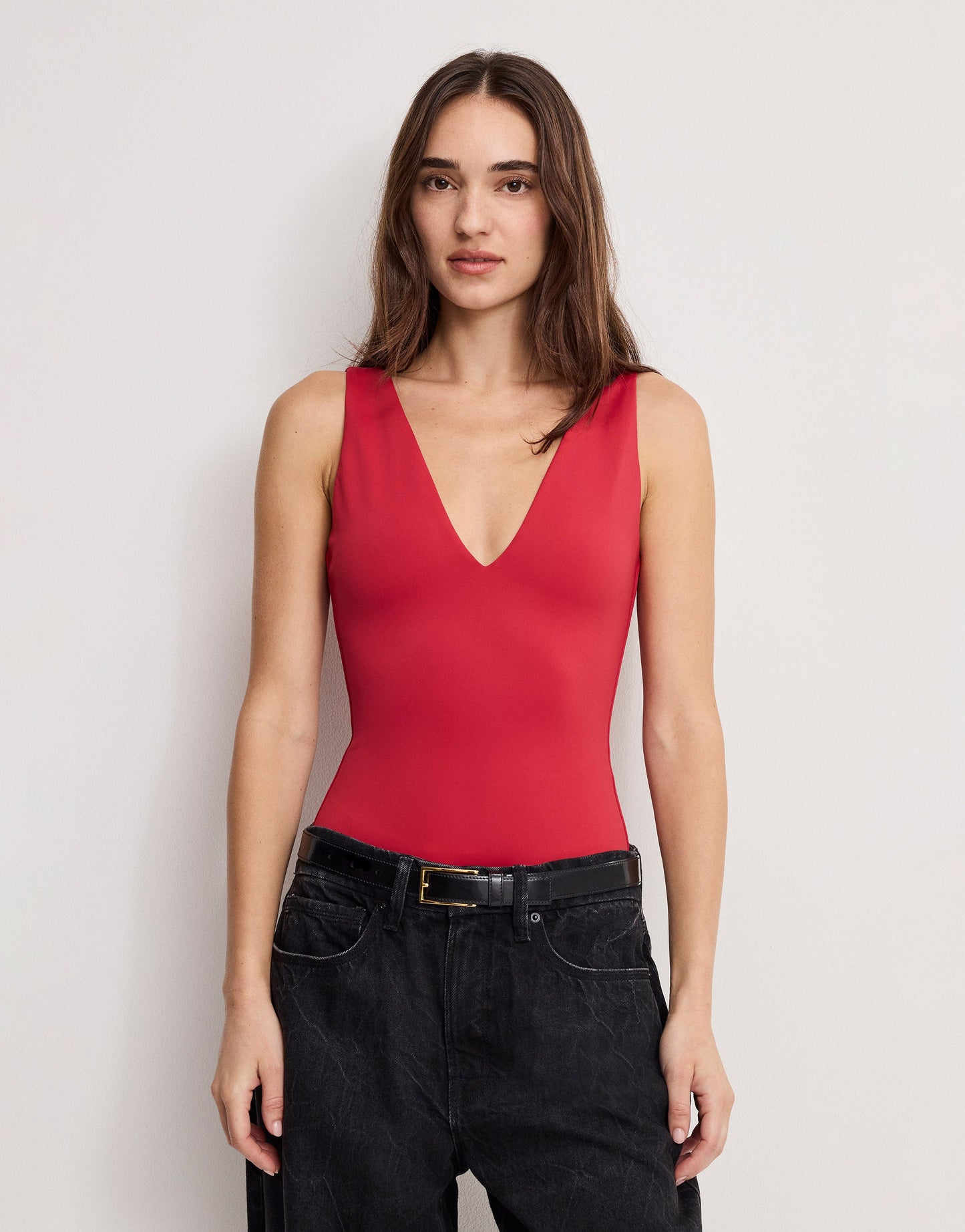Good American Scuba Deep V Bodysuit