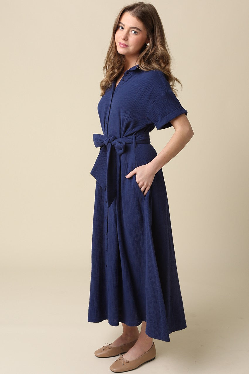 Gauze Maxi Dress