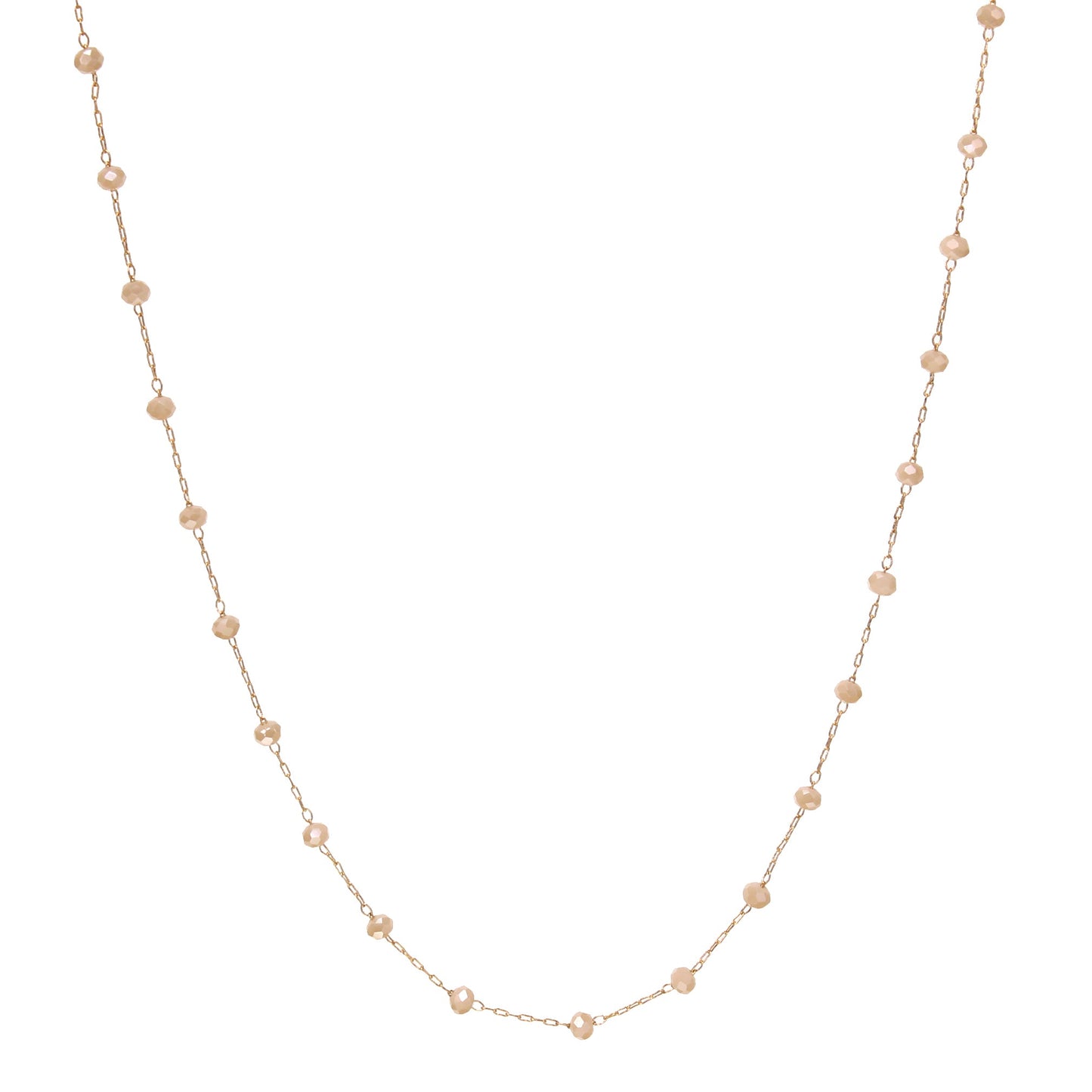 Fine Crystal Chain Necklace