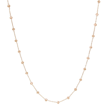 Fine Crystal Chain Necklace