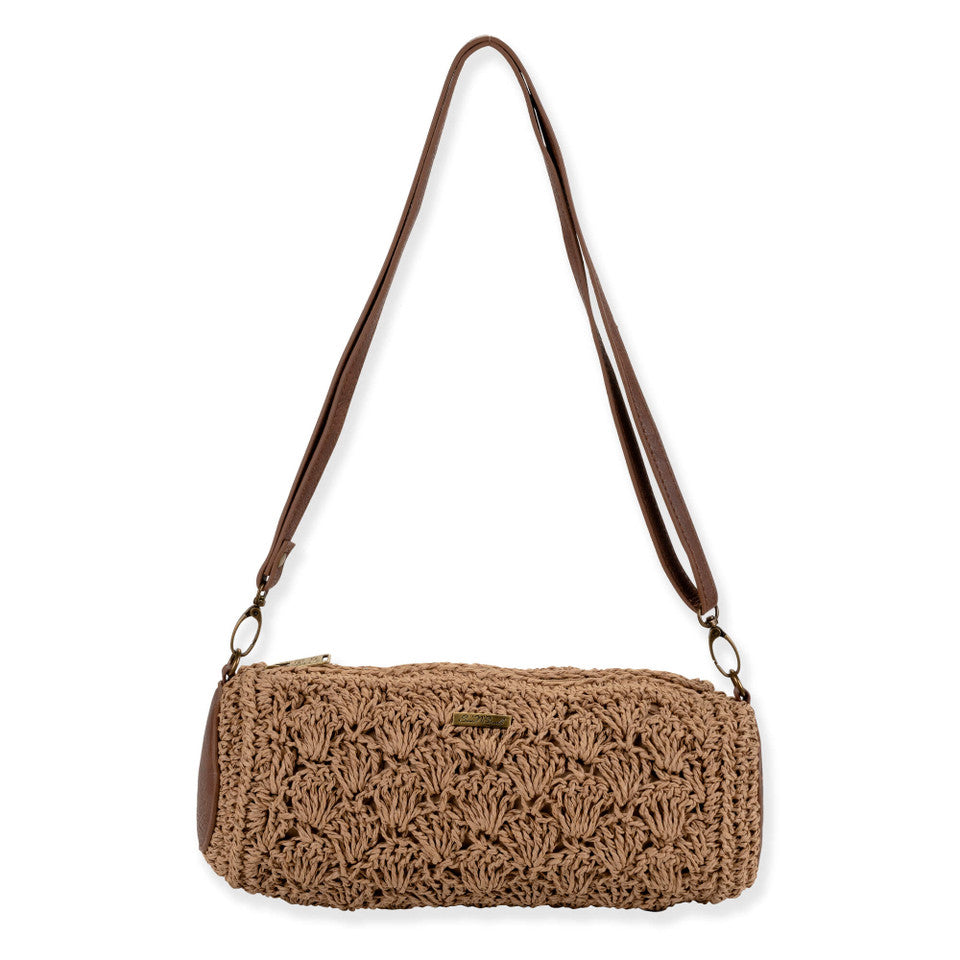 Paper Straw Shoulder Tote