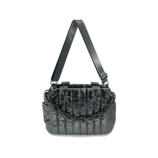 Nylon Puff Crossbody Bag