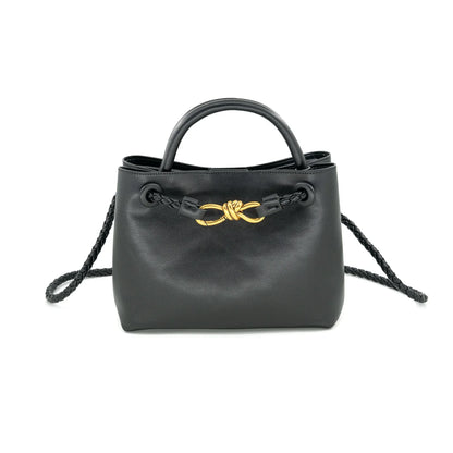 Braided Strap Crossbody Bag