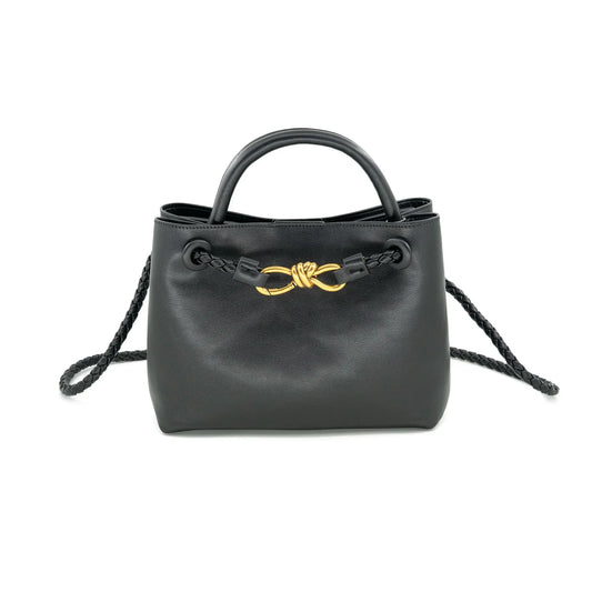 Braided Strap Crossbody Bag