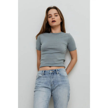Crewneck Sweater Top