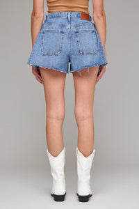 Hidden High Rise A-Line Short