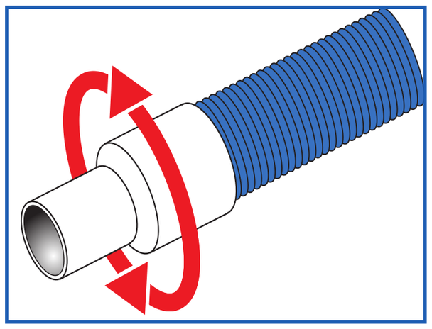 42′ x 1.5″ Deluxe Pool Vacuum Hose