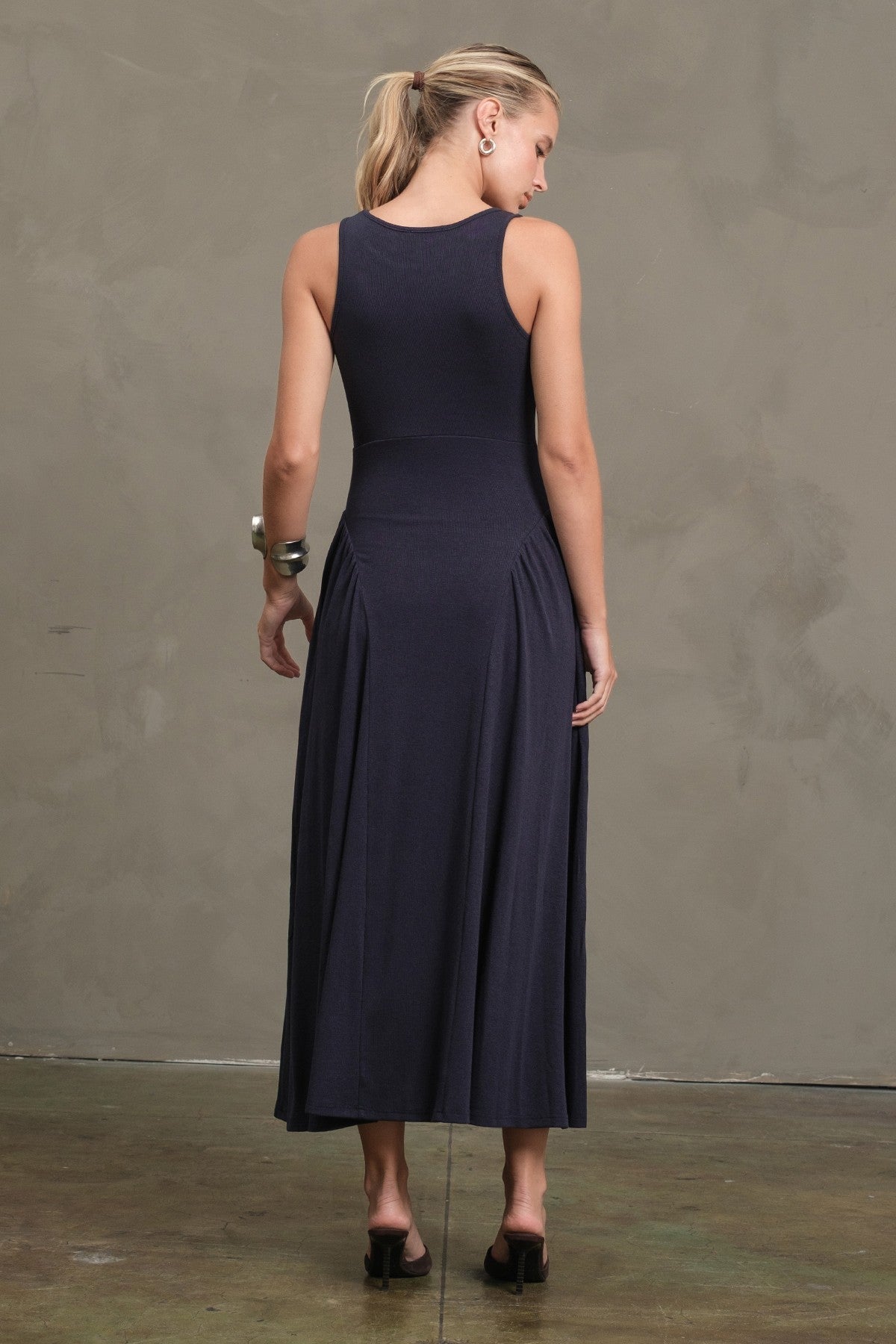 Jersey Midi Dress