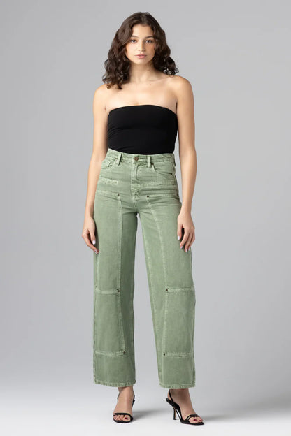 Blank NYC Vibe Check Patch Jean