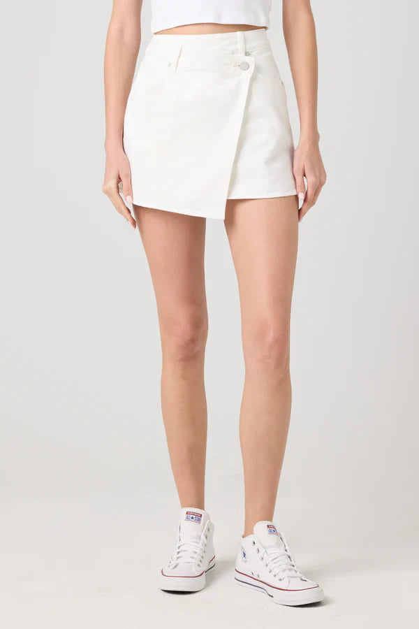 Blank NYC - Crossover Denim Skirt