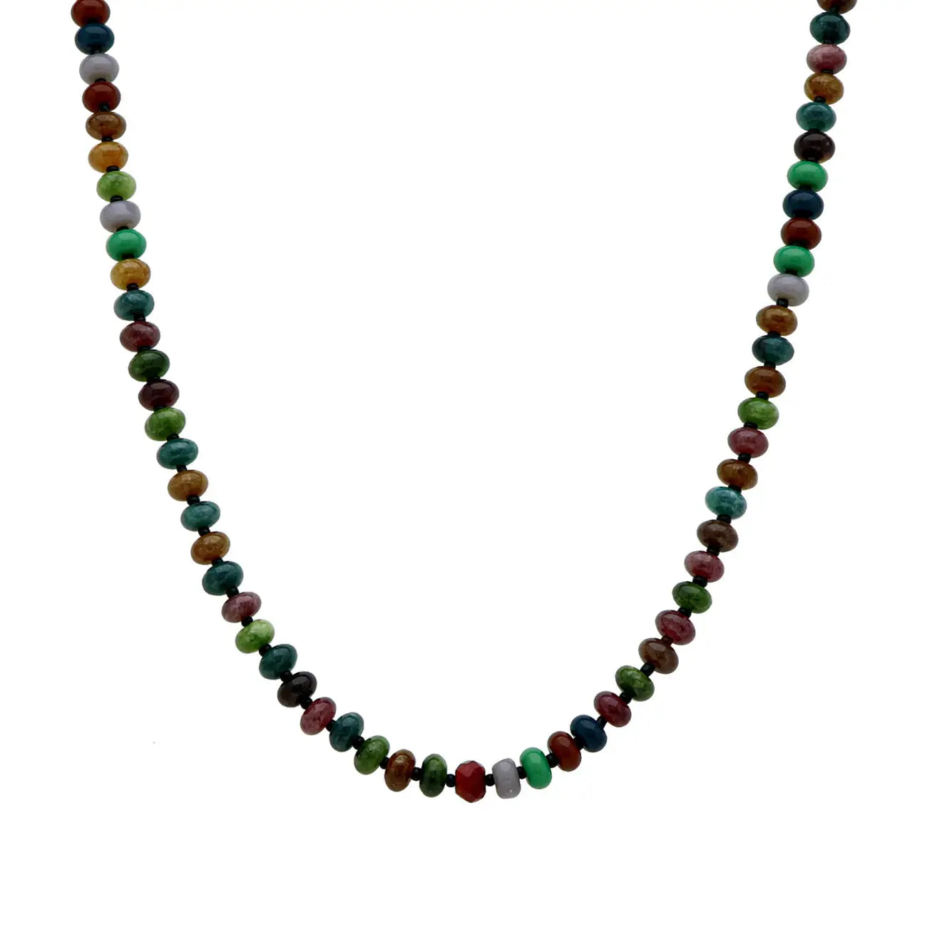 Multi Color Candy Beaded Necklace