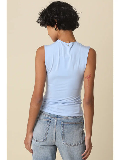 Cutout Shoulder Top