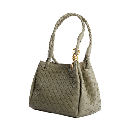 Mini Woven Shoulder Bag
