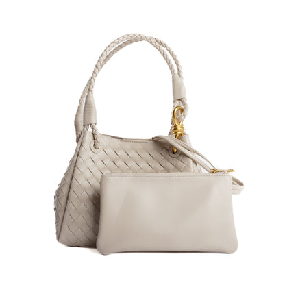 Mini Woven Shoulder Bag