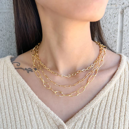 Chunky Triple Layer Necklace