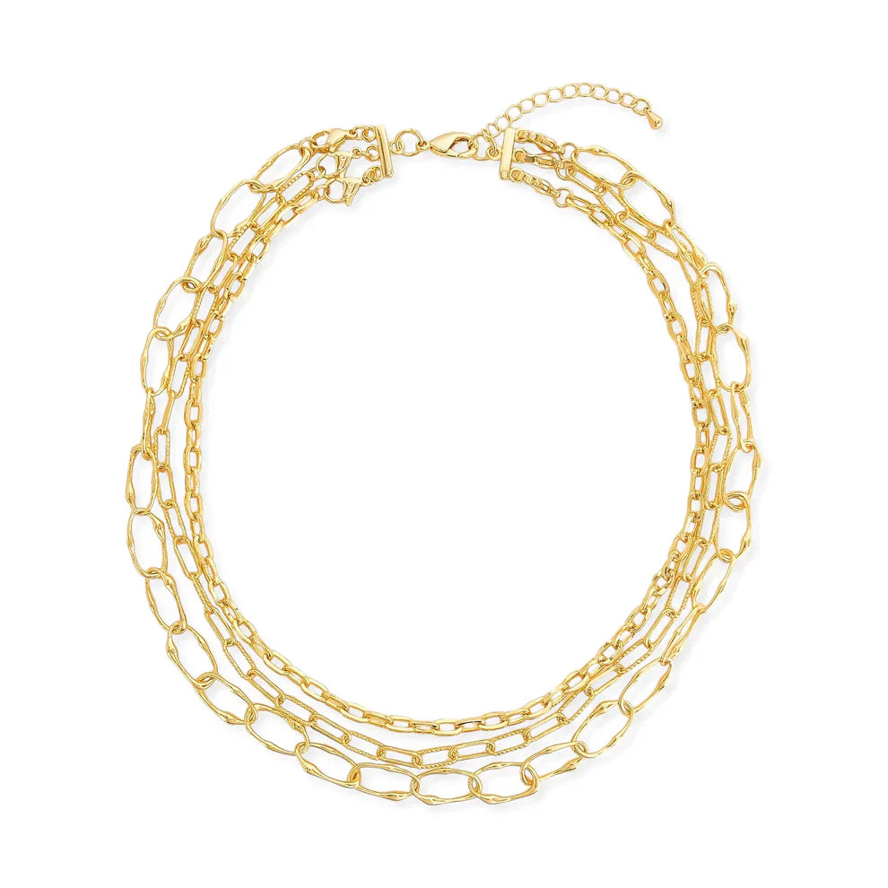 Chunky Triple Layer Necklace