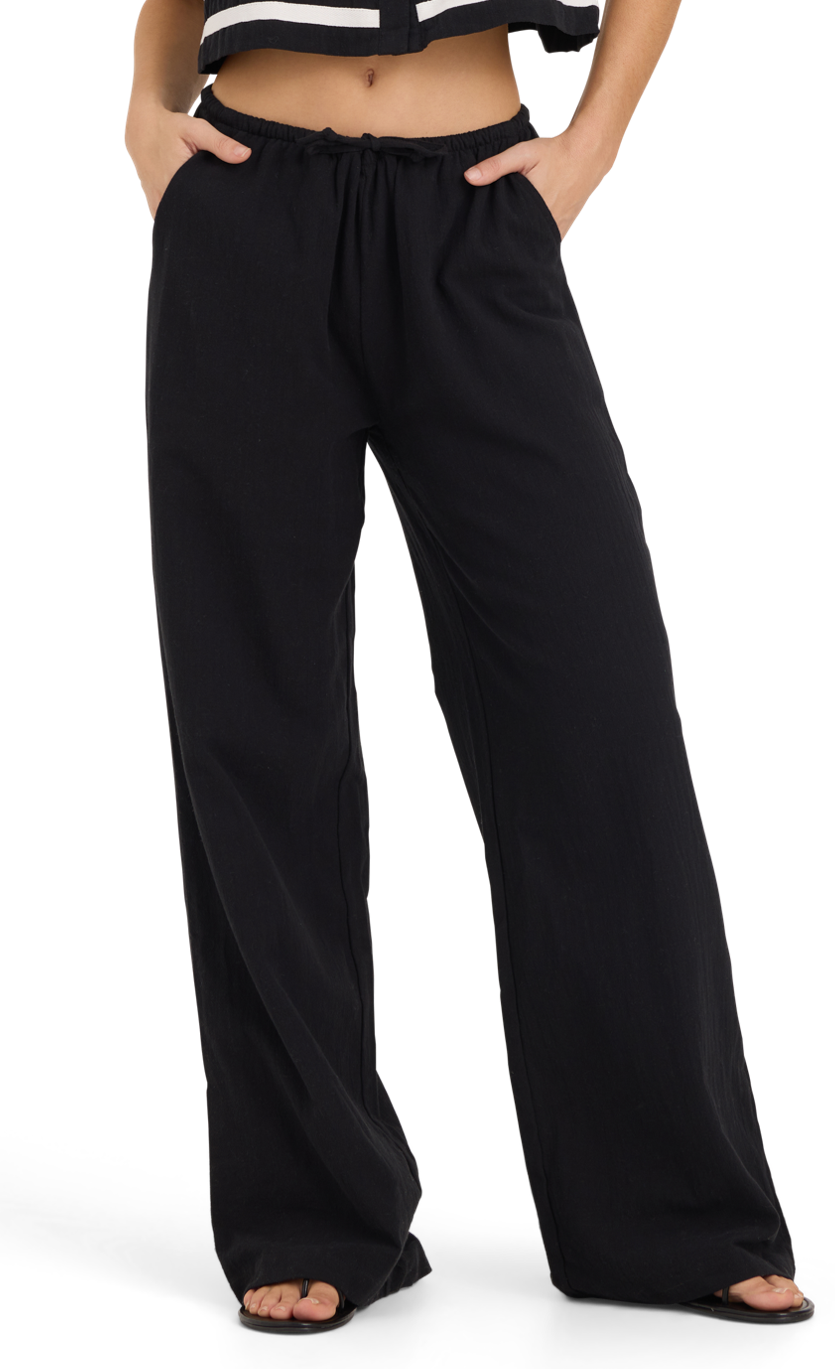 Ocean Drive Wide Leg Linen Pant