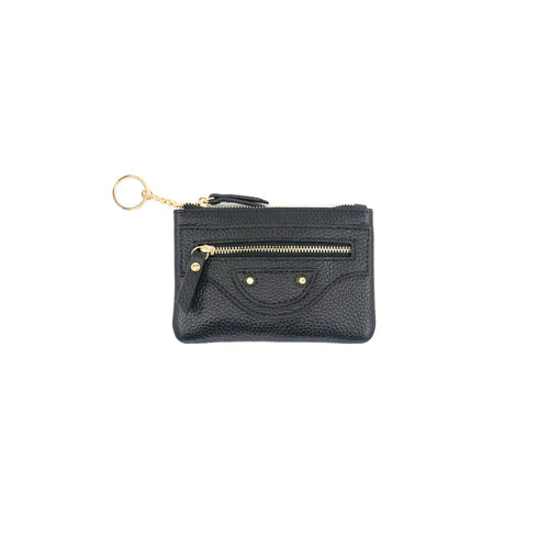 Leather Zipper Wallet