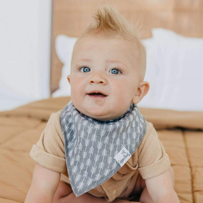 4 Pack Baby Bandana Bibs - Bridger