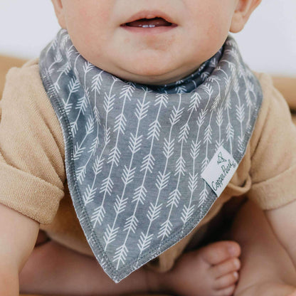 4 Pack Baby Bandana Bibs - Bridger