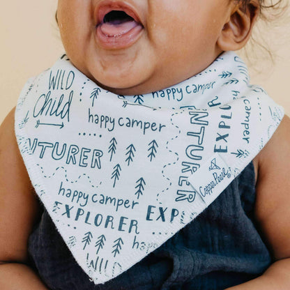4 Pack Baby Bandana Bibs - Bridger