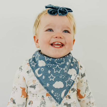 4 Pack Baby Bandana Bibs - Rufus