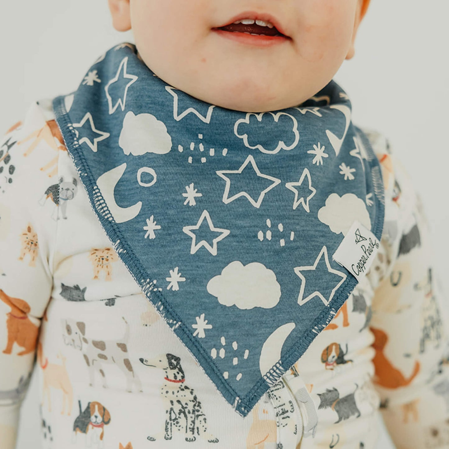 4 Pack Baby Bandana Bibs - Rufus