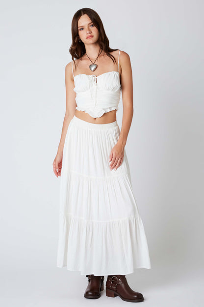 Felice Tiered Maxi Skirt