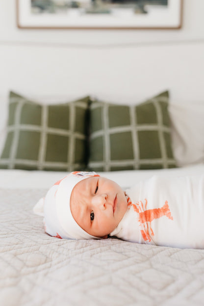 Knit Swaddle Blanket - Skipper