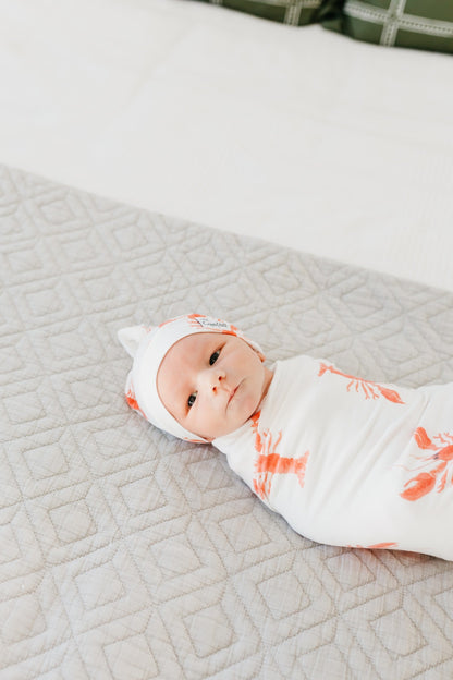 Knit Swaddle Blanket - Skipper