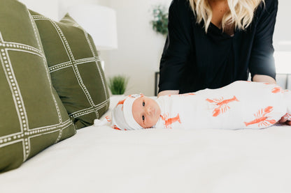 Knit Swaddle Blanket - Skipper