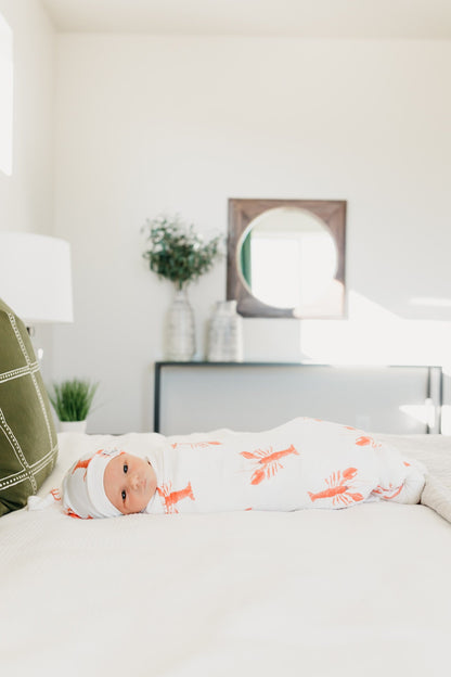 Knit Swaddle Blanket - Skipper