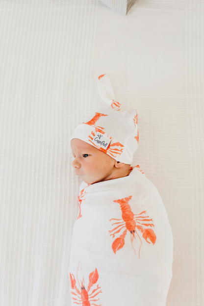 Knit Swaddle Blanket - Skipper