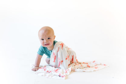 Knit Swaddle Blanket - Skipper