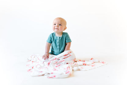 Knit Swaddle Blanket - Skipper