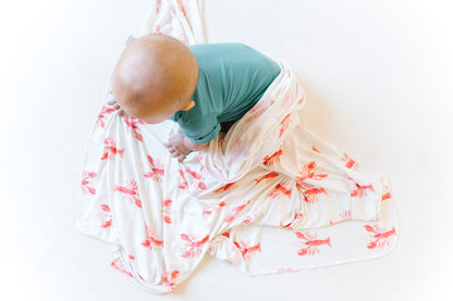 Knit Swaddle Blanket - Skipper
