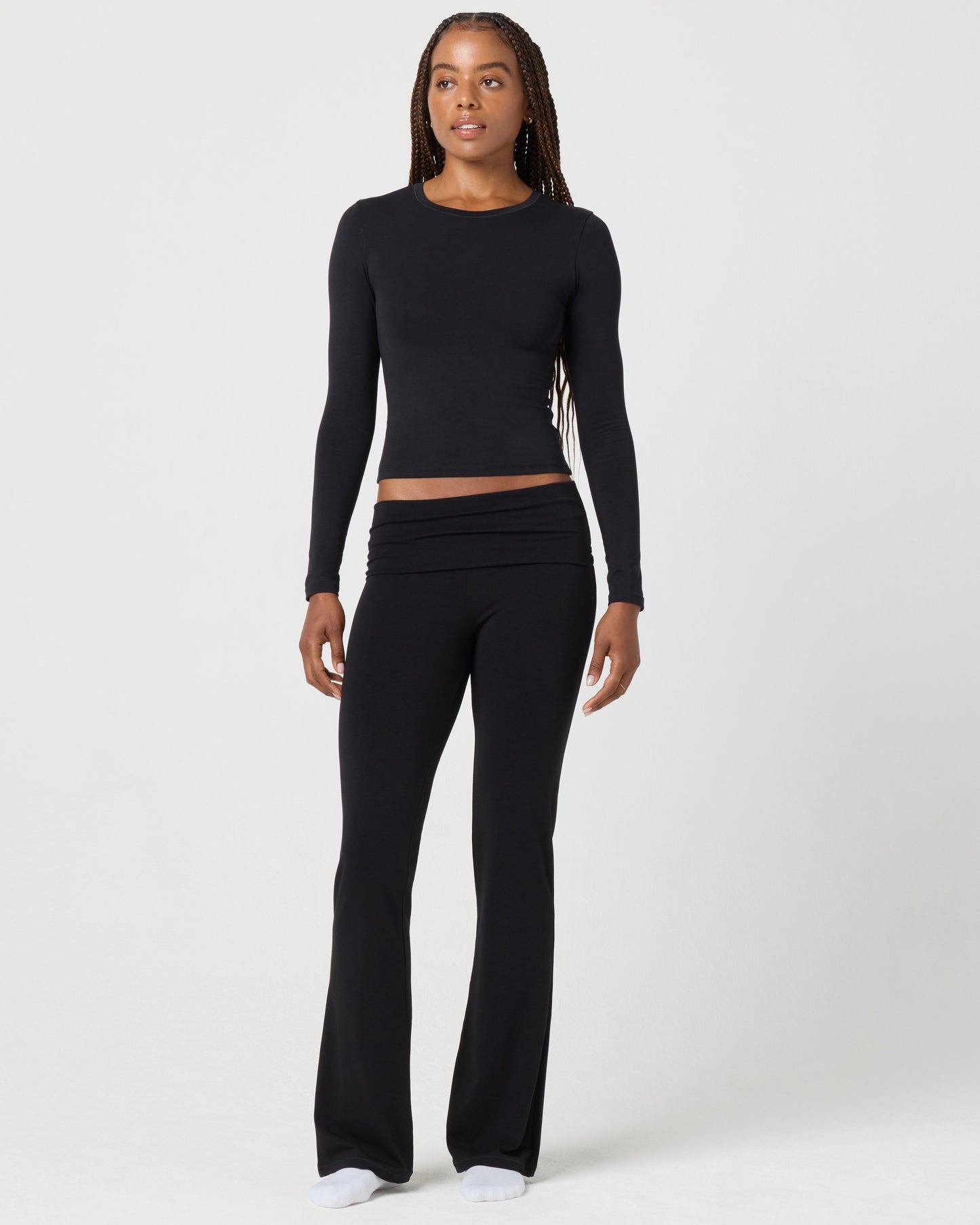Florence Fold Down Fit Flare Pant