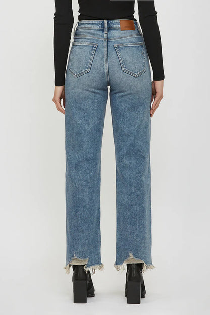 Hidden Ella High Rise Straight Jean