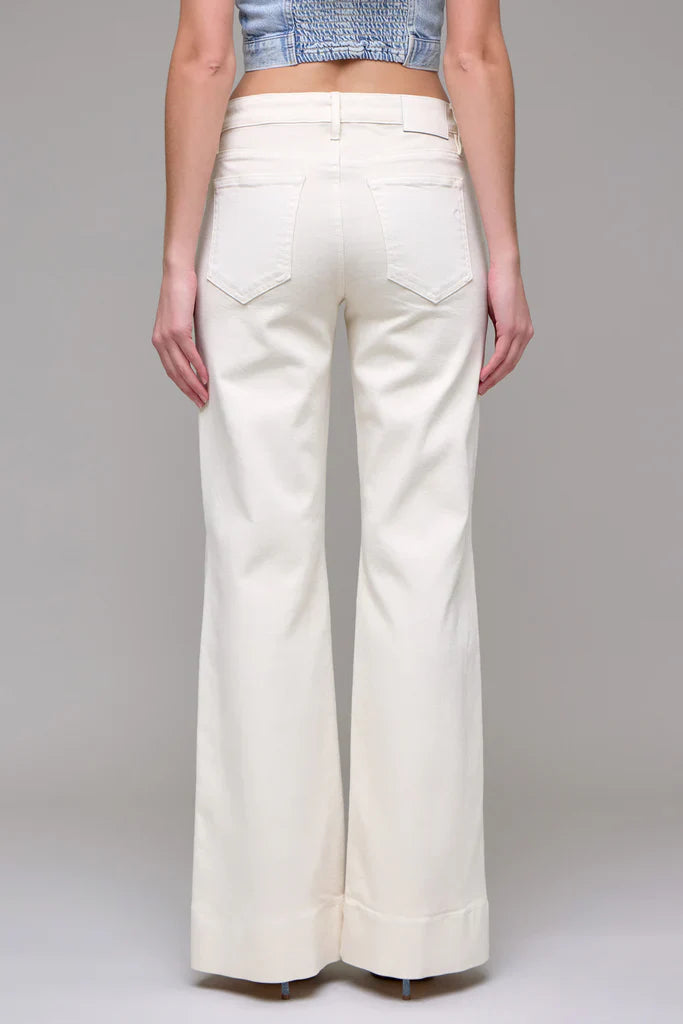 Hidden Mid Rise Comfort Flare Jean