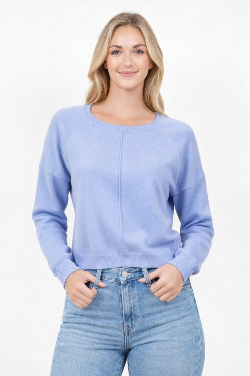 Eliza Front Seam Pullover