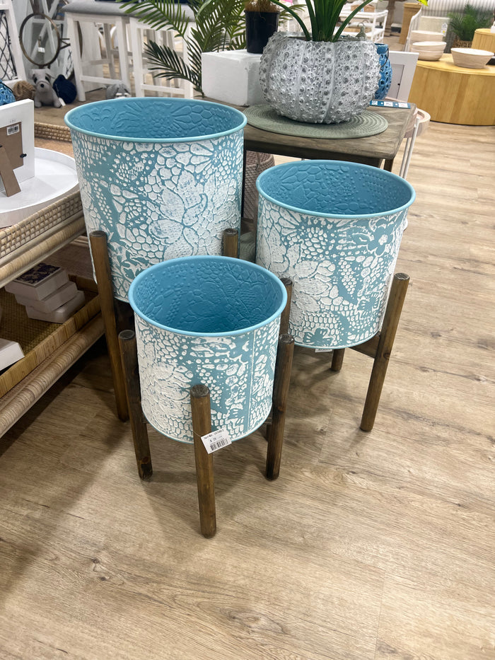 Vintage Sky Planter Medum