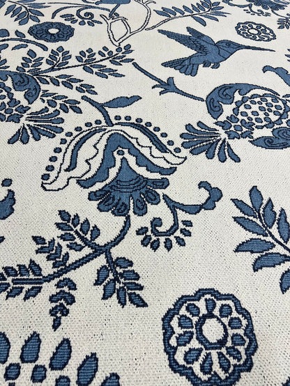 Outdoor Blue Bird Rug