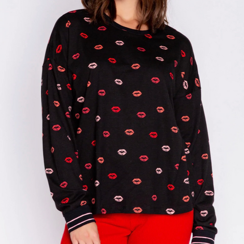 PJ Salvage Be Mine Long Sleeve Top