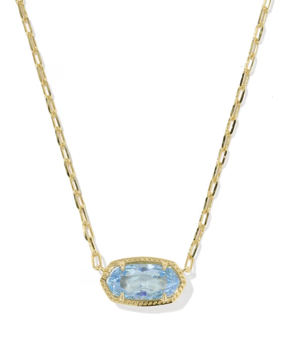 Elisa Luxe Short Pendant Necklace