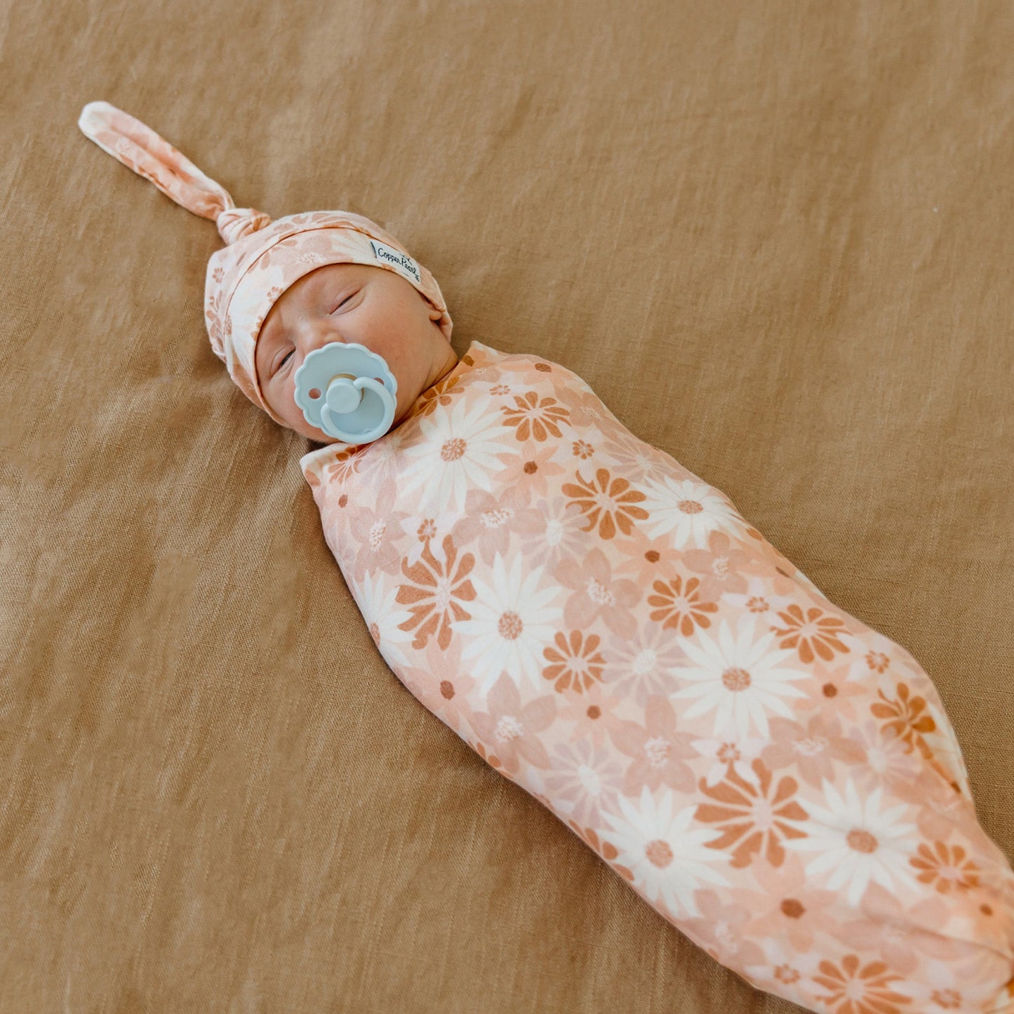 Knit Swaddle Blanket - Penny