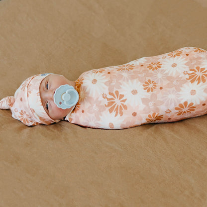 Knit Swaddle Blanket - Penny
