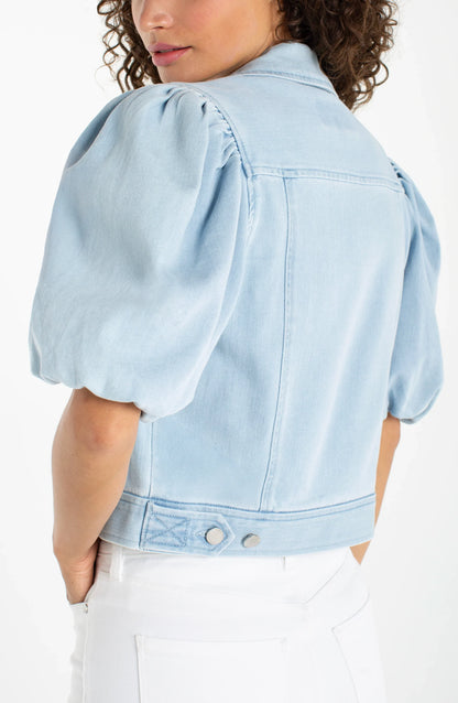 Liverpool Puff Sleeve Trucker Jacket