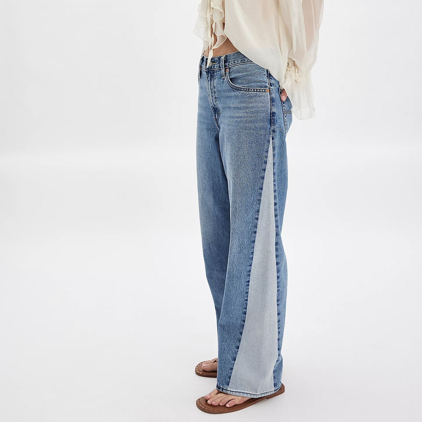 Levi's Baggy Dad Pieced Jeans