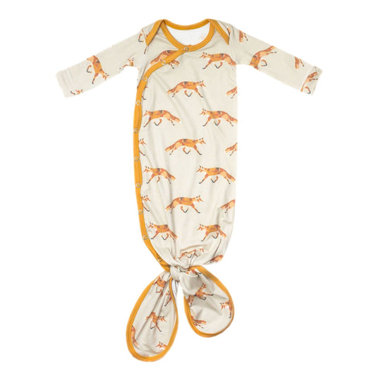 Newborn Knotted Gown - Swift